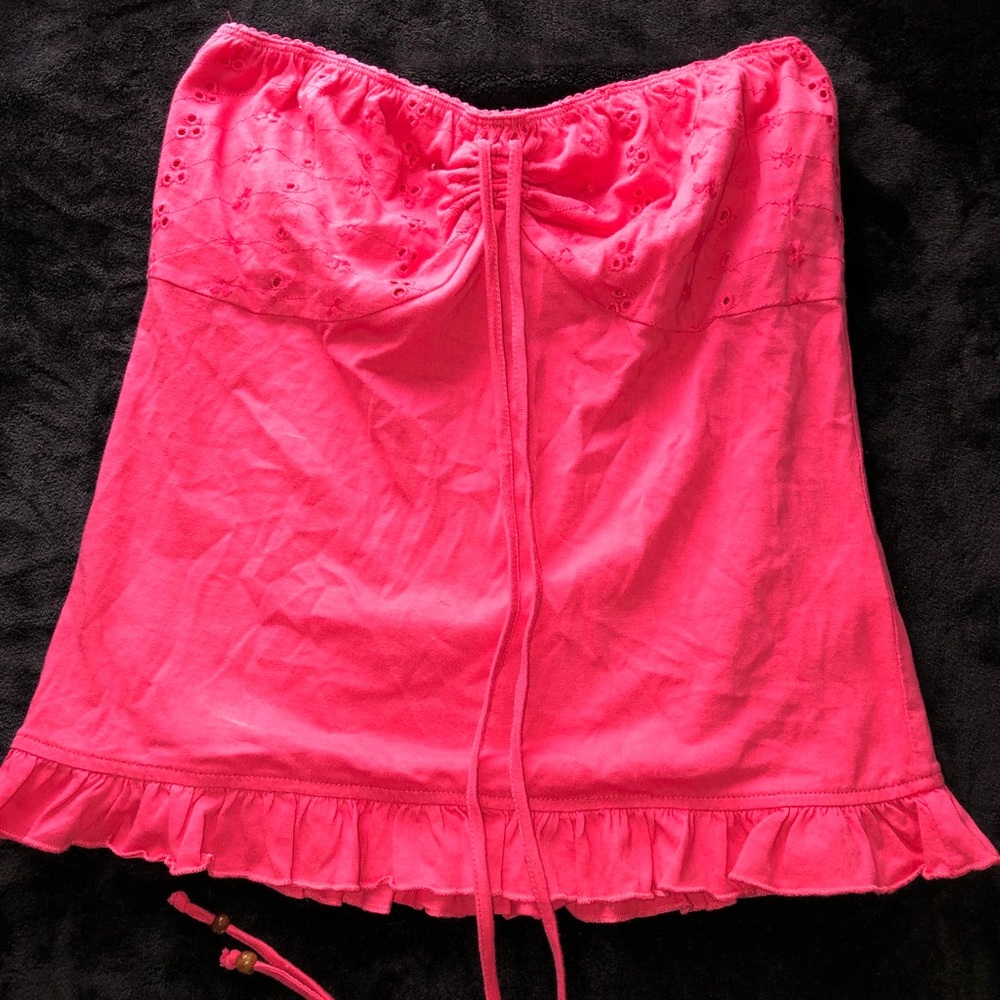 Y2K adorable tube top